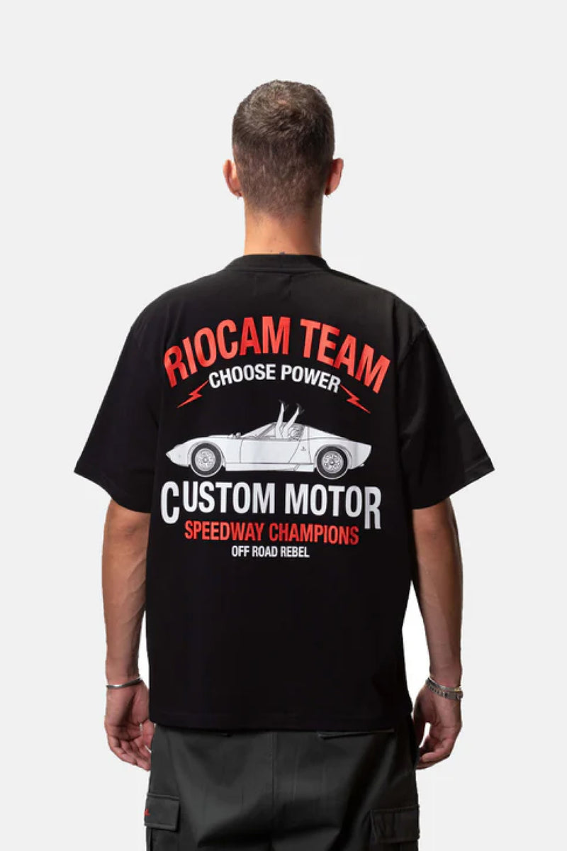 T-SHIRT RIOCAM TEAM BLACK