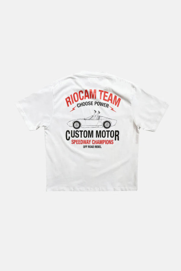 T-SHIRT RIOCAM TEAM  WHITE