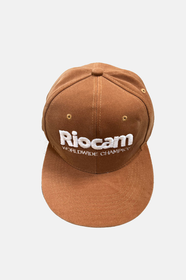 Brown Suede Cap